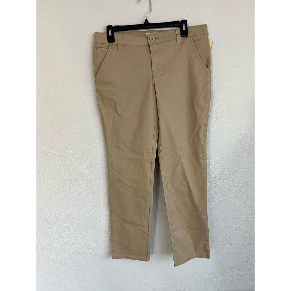 Cherokee Kids  Cotton Twill Adjustable Waist Uniform Pant, Size 16